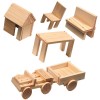 Ses Κατασκευή Επίπλων - Woodwork Set (SES-00943) Δημιουργική Δραστηριότητα