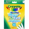 Crayola Μαρκαδόροι 12 Λεπτοί (03.7509) αναλωσιμα
