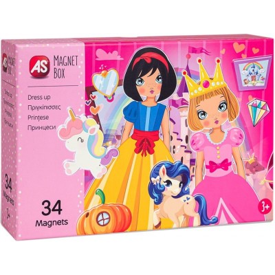 Magnet Box - Πριγκίπισσες Dress Up (1029-64038)