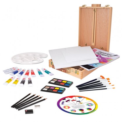Παιχνιδολαμπάδα Μαθαίνω & Δημιουργώ Mega Εργαστήριο Ζωγραφικής 5 σε 1 (1038-11028)
