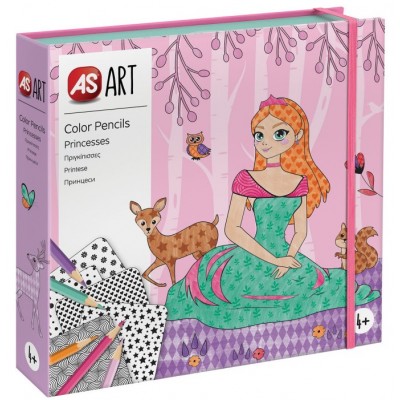 Art Colors Pencils Ξυλομπογιές Πριγκίπισσες (1038-21054)