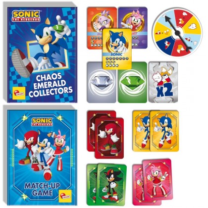 Sonic 2 in 1 Εκπαιδευτικό Παιχνίδι με Κάρτες σε Τσάντα Πλάτης (104536)