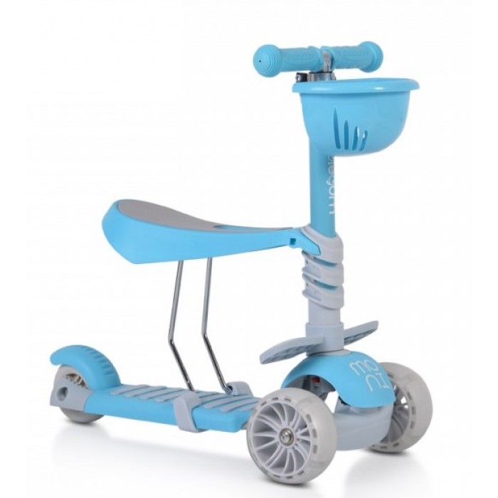 Moni Παιδικό Πατίνι Scooter Bubblegum Μπλέ (108710) πατινια - scooter