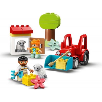 Lego Duplo Τρακτέρ & Φροντίδα Ζώων της Φάρμας (#10950)