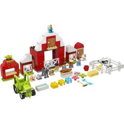 Lego Duplo Barn, Tractor & Farm Animal Care