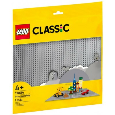 Lego Classic- Gray Baseplate (11024)