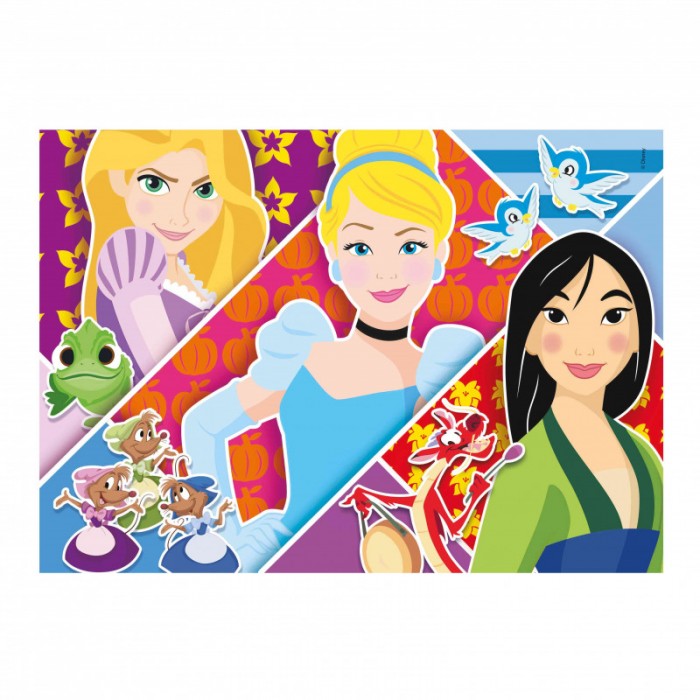 Clementoni Παζλ 2x20τμχ Disney Princess (1200-24766) Παζλ