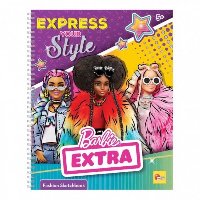 Βιβλίο Σχεδίασης - Barbie Sketch Book Express Your Style (12679)
