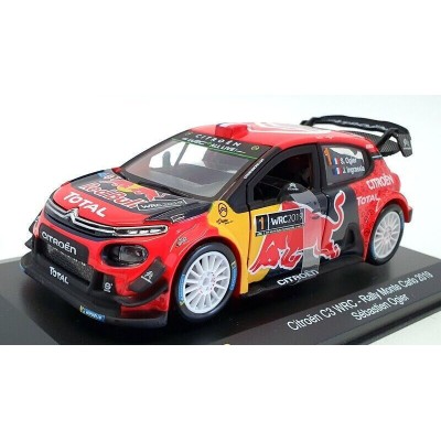 Burago Αυτοκίνητο Μεταλλικό - Citroen C3 WRC - Rally Monte Carlo 2019 1:32 (18-41053)