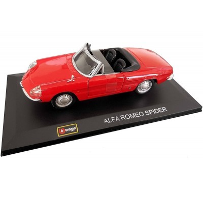 Burago Αυτοκίνητο Μεταλλικό - Alfa Romeo Spider -  1:32 (18-43200)