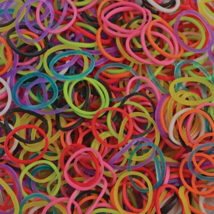 Rainbow Loom Λαστιχάκια για τον Αργαλειό - Διάφορα Χρώματα (C02G0190) δημιουργικες δραστηριοτητες