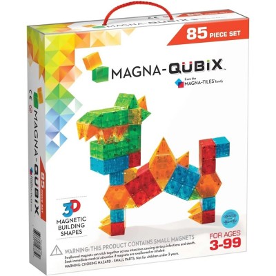 Magna-Tiles Μαγνητικό Παιχνίδι - Qubix 85 Set (19785)