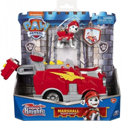 Paw Patrol - Rescue Knights Deluxe Vehicle - Marshall (20133697)