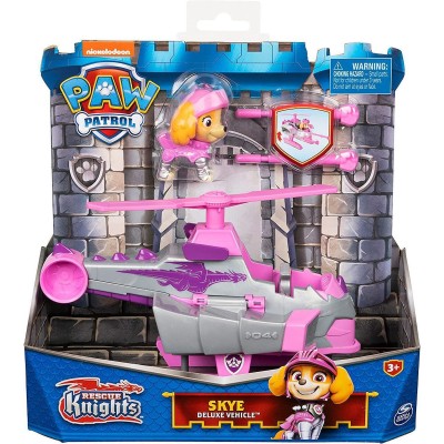 Paw Patrol - Rescue Knights Deluxe Vehicle - Sky (20133700)