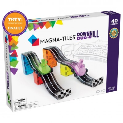 Magna-Tiles Μαγνητικό Παιχνίδι - Downhill Duo 40 Set (23840)