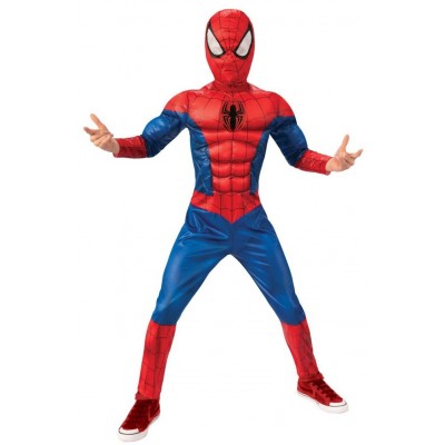 Αποκριάτικη Στολή Spiderman Deluxe (#300989S) Νο 4 χρονών