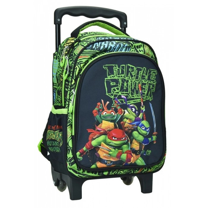 Τσάντα Trolley Νηπίου - Ninja Turtles (334-26072) σχολικες τσαντες trolley νηπιου