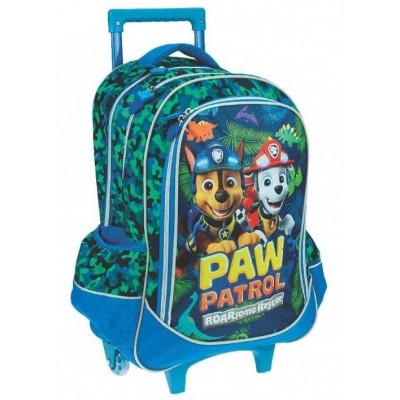 Τσάντα Trolley - Paw Patrol Dino - 3 Θήκες (334-38074)