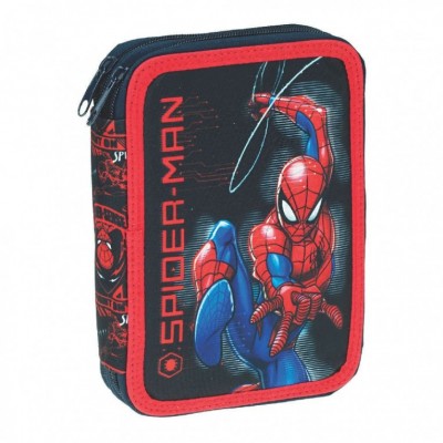 Κασετίνα Διπλή Γεμάτη - Spiderman Classic (337-02100)