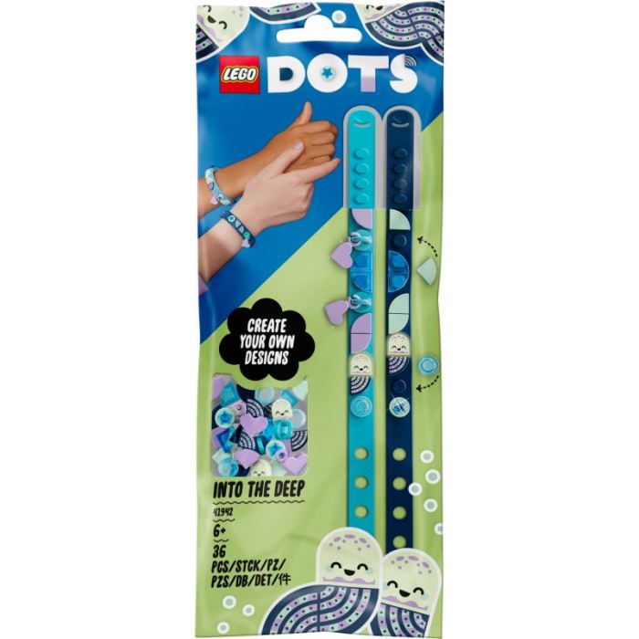 Lego Dots - Into t The Deep Bracelets With Charms (41942) lego