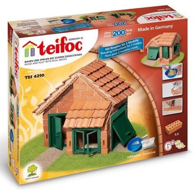 Teifoc Χτίζοντας Σπίτι με Γκαράζ - 2 Σχέδια (4210)