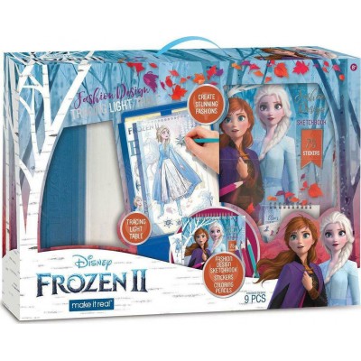 Make it Real Disney Frozen II Fashion Design Tracing Light Table