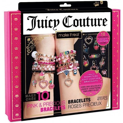 Make it Real Juicy Couture Pink and Precious Bracelets (4408)