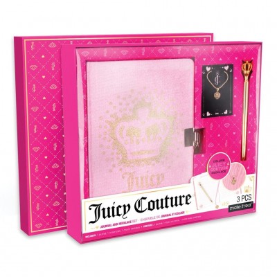 Make it Real juicy Couture - Journal and necklace Set (#4423)