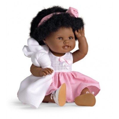 Κούκλα Magic Baby - Daniela Afro Pink 45-47εκ (ΜΒ46703)
