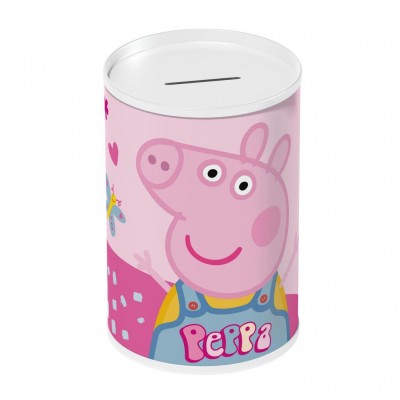 Must Κουμπαράς Μεταλλικός 10x15εκ - Peppa Pig (482763)