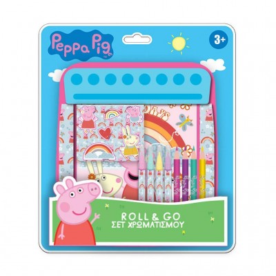 Σετ Χρωματισμού Roll&Go -  Peppa Pig (482768)