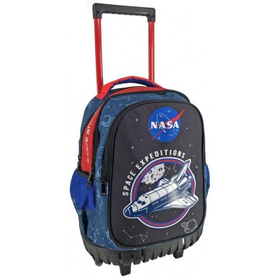 Must Τσάντα Trolley 34x20x44 -3 Θήκες- NASA Space Expeditions (486033)