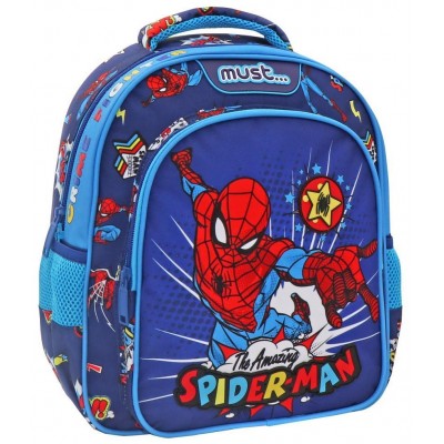 Must Τσάντα Πλάτης Νηπίου 26x10x32 - 1 Θήκη - Spiderman The Amazing (508092)