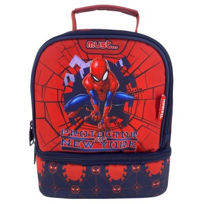 Must Τσαντάκι Φαγητού 24χ12χ20εκ Ισοθερμικό - Spiderman Protector of New York (508121)