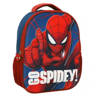 Must Τσάντα Πλάτης Νηπίου 26x10x32 - 1 Θήκη -3D EVA- Spiderman Go Spidey (508129)
