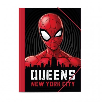 Φάκελος Λάστιχο Χάρτινος 25χ35εκ - Spiderman Queens New York City (508139)