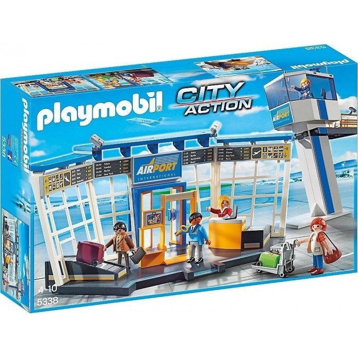 Playmobil Αεροδρόμιο Με Πύργο Ελέγχου Playmobil