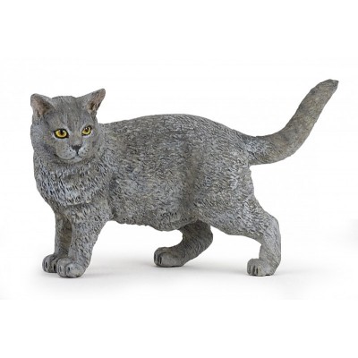 Papo Φιγούρα Μινιατούρα - Γάτα Chartreux 8εκ (54040)