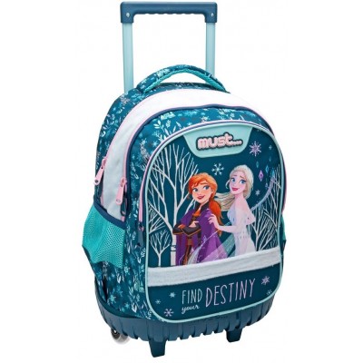 Τσάντα Trolley  34χ20χ45εκ - 3 Θήκες Frozen 2 Find Your Destiny Must (563001)