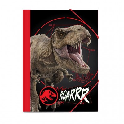 Φάκελος Λάστιχο Χάρτινος 25χ35εκ - Jurassic T-Rex Roarrr (570910)