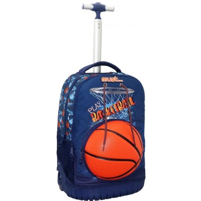 Τσάντα Trolley  34χ20χ45εκ - 3 Θήκες Basket Must (584188)