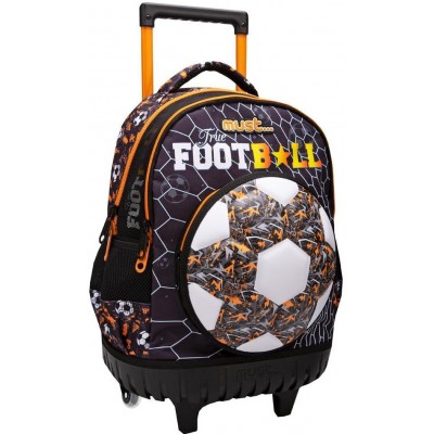 Τσάντα Trolley  34χ20χ45εκ - 3 Θήκες True Football Must (584590)