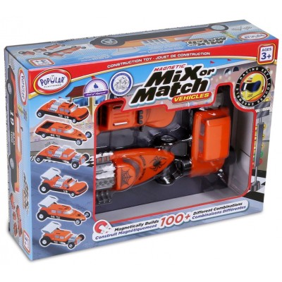 Mix or Match Μαγνητικά Αγωνιστικά Οχήματα (60319)