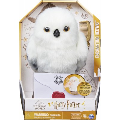 Λούτρινο Κουκουβάγια Harry Potter Enchanting Hedwig με 15 Ήχους και Κινήσεις (6061829)