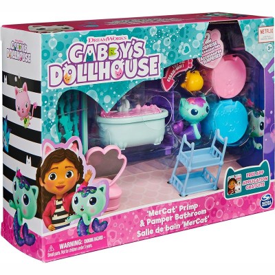 Gabby's Dollhouse:- Μίνι Σετ Δωμάτια Κουκλόσπιτου - Μπάνιο (6062036)
