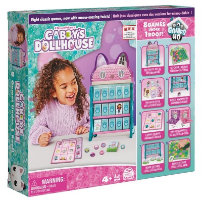 Επιτραπέζιο Gabby's Dollhouse - 8 Παιχνίδια με την Γκάμπι (6065857)