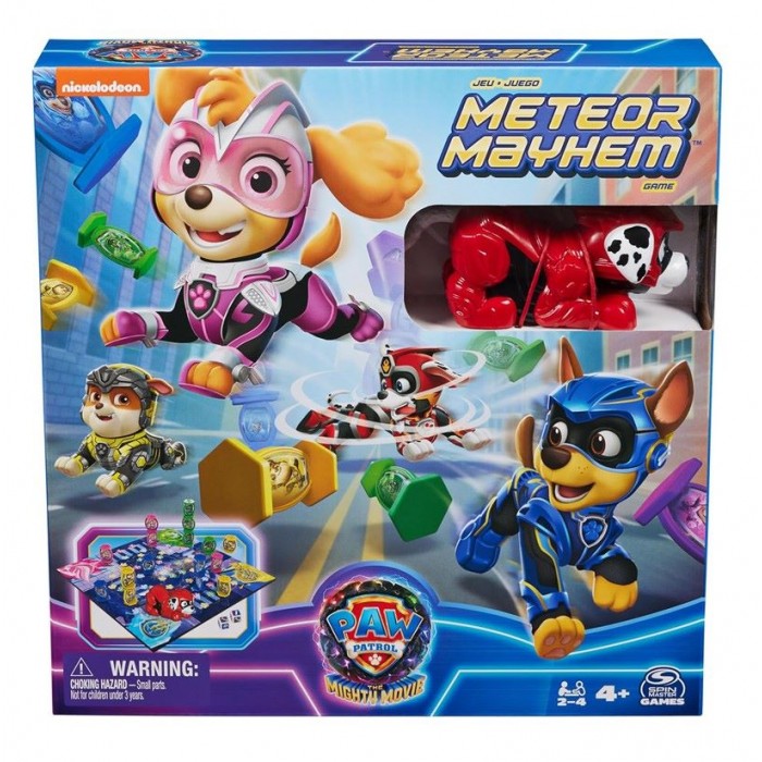 Επιτραπέζιο Paw Patrol The Mighty Movie: Meteor Mayhem Boardgame (6067834) επιτραπεζια