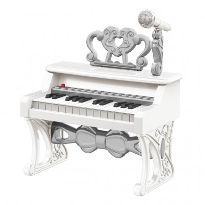 Luna Πιάνο με Μικρόφωνο - Λευκό (622513)