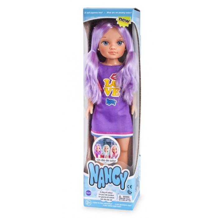 Nancy Κούκλα Χρωματιστά Μαλλιά - 3 Σχέδια (700014792) κουκλες & αξεσουαρ