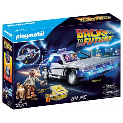 Playmobil Back to the Future - Συλλεκτικό Όχημα Ντελόριαν (70317)